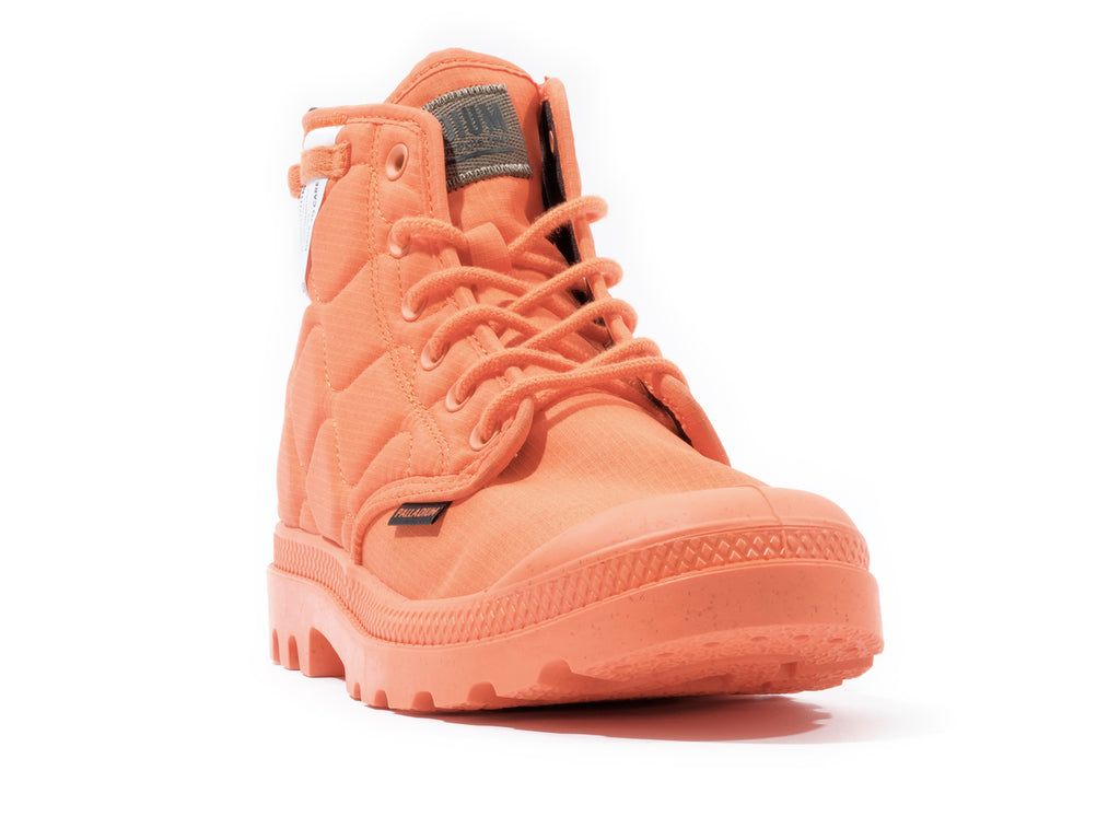 Men Palladium Pampa Re-quilted Boots Firecraker | NEGH-50923