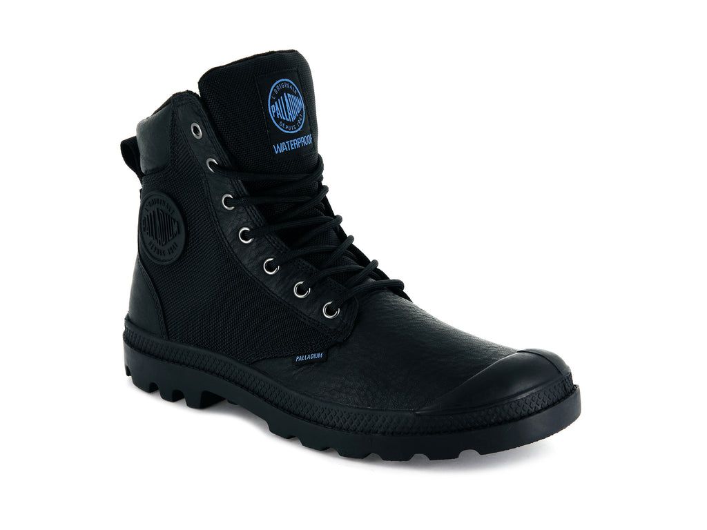 Men Palladium Pampa Sport Cuff Wpn Boots Black | ICXJ-48129