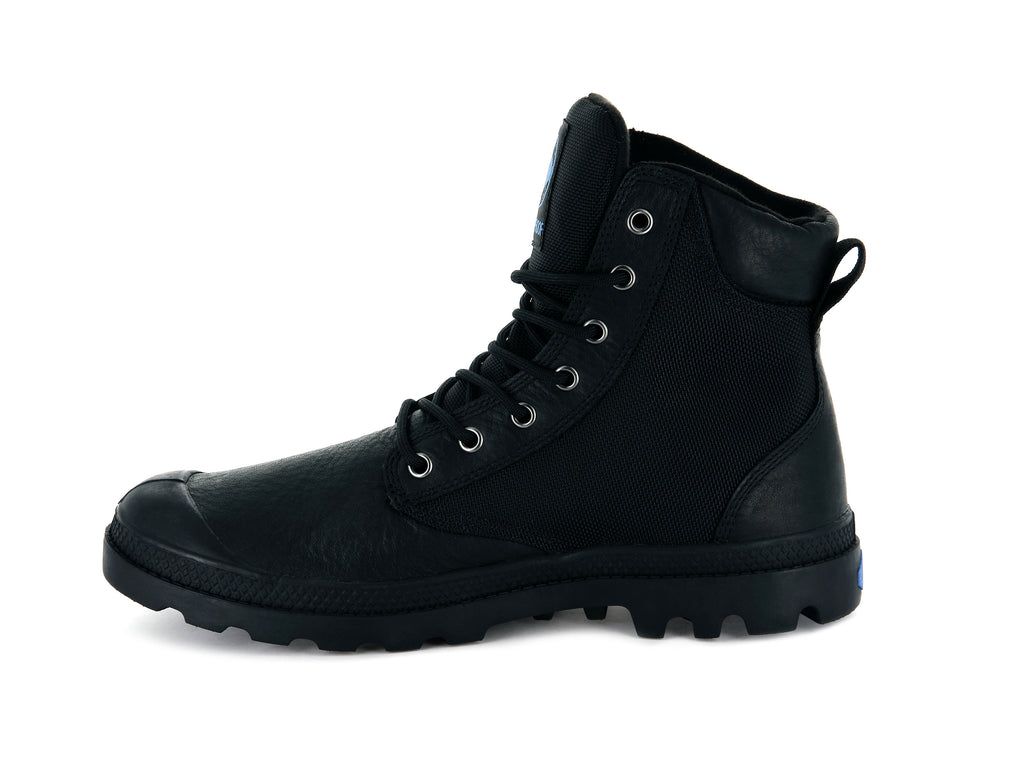 Men Palladium Pampa Sport Cuff Wpn Boots Black | ICXJ-48129