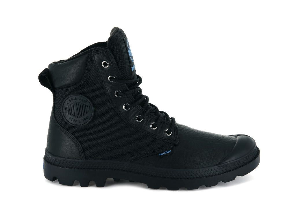 Men Palladium Pampa Sport Cuff Wpn Boots Black | ICXJ-48129