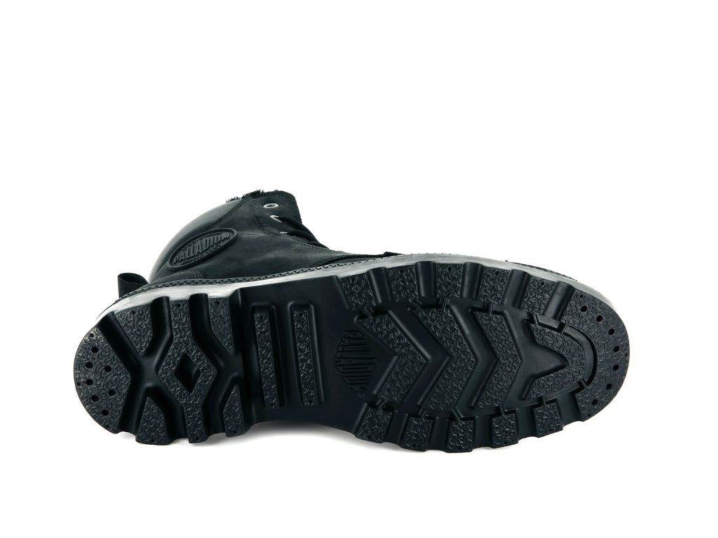 Men Palladium Pampa Sport Cuff Wps Boots Black / Black | LTAR-25190