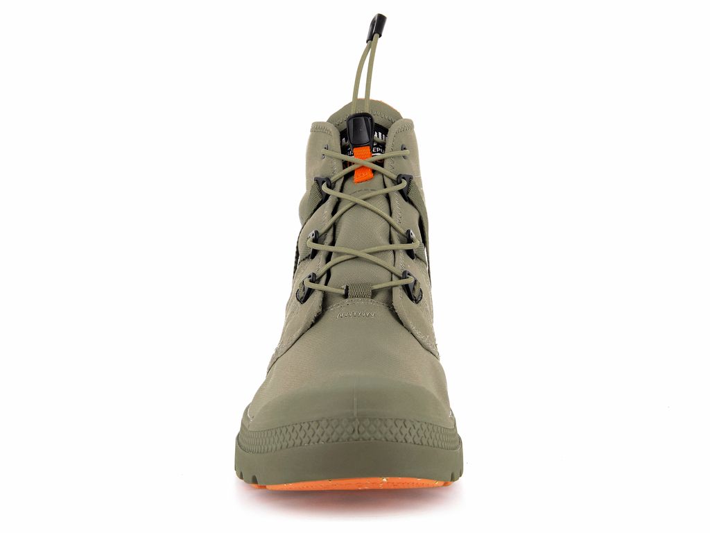 Men Palladium Pampa Travel Lite+ Waterproof Boots Dune | HMBV-49506