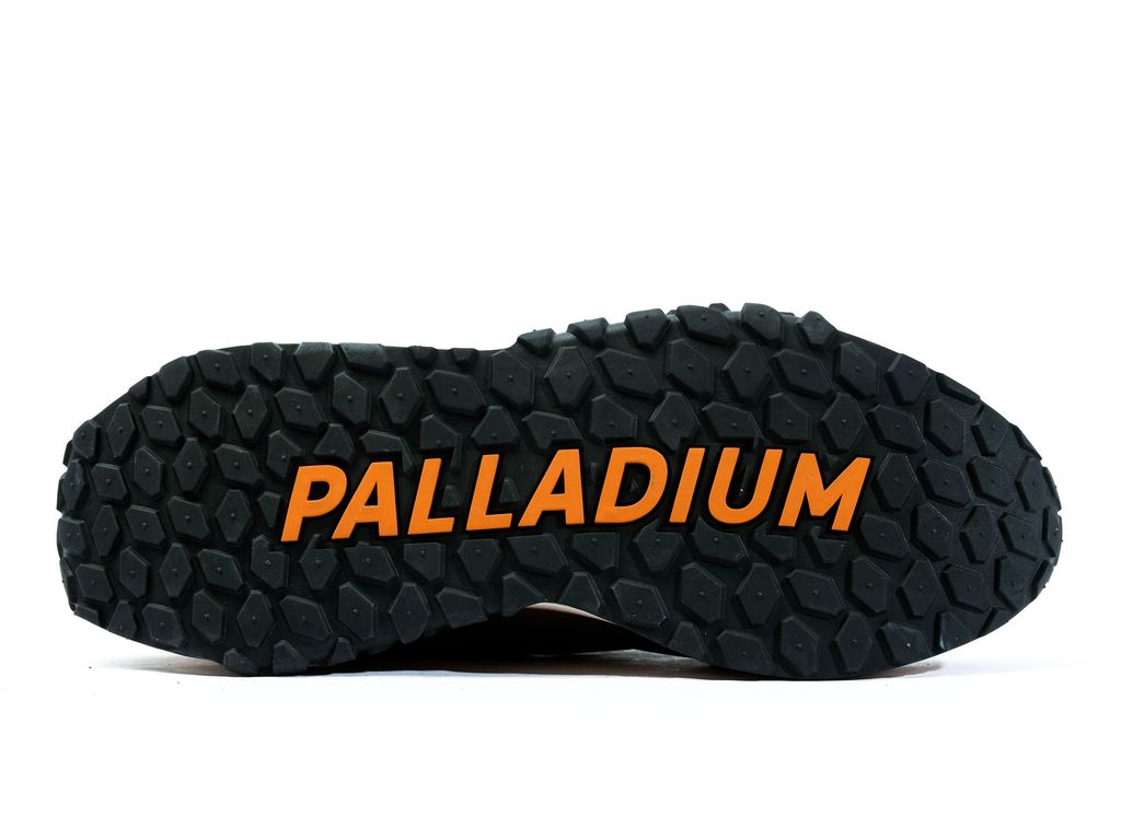 Men Palladium Troop Runner Sneakers Olive / Black | EWPN-78906