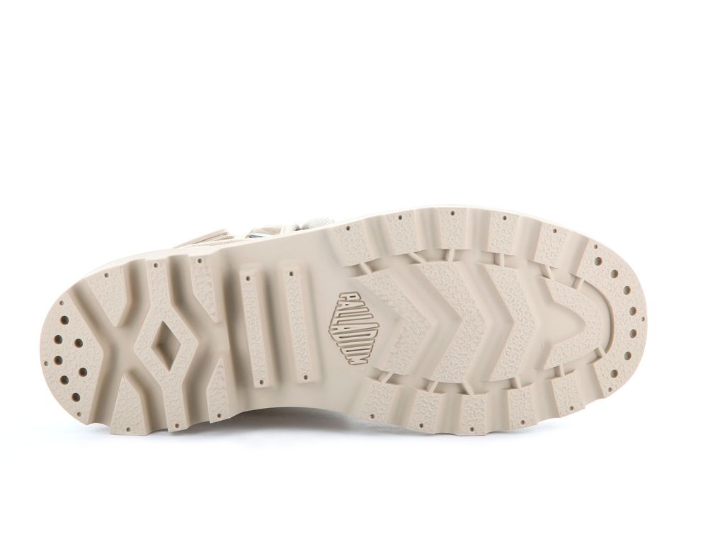 Women Palladium Baggy Boots Sahara/Safari | AXGY-05864