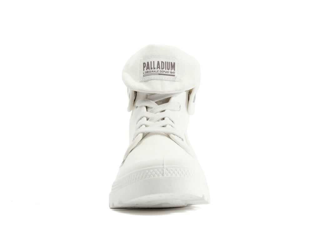 Women Palladium Baggy Boots White | OLJS-94105