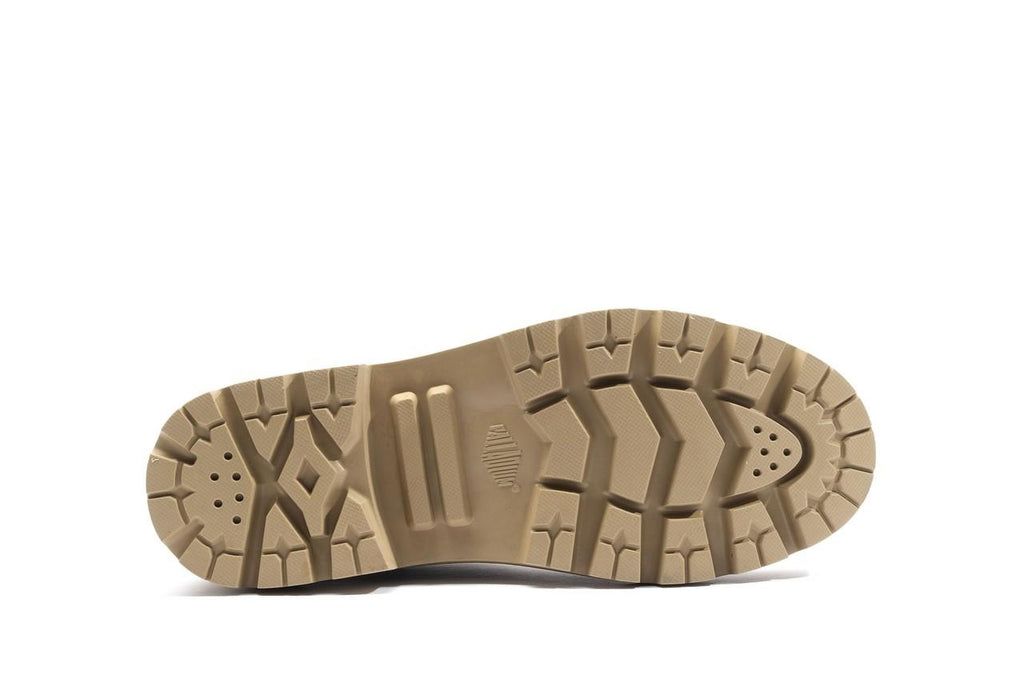 Women Palladium Pallabase Leather Boots Brown | VDFT-17589