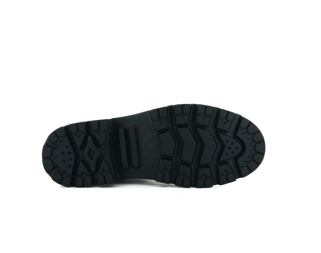 Women Palladium Pallabase Twill Boots Black / Black | RFDI-09673