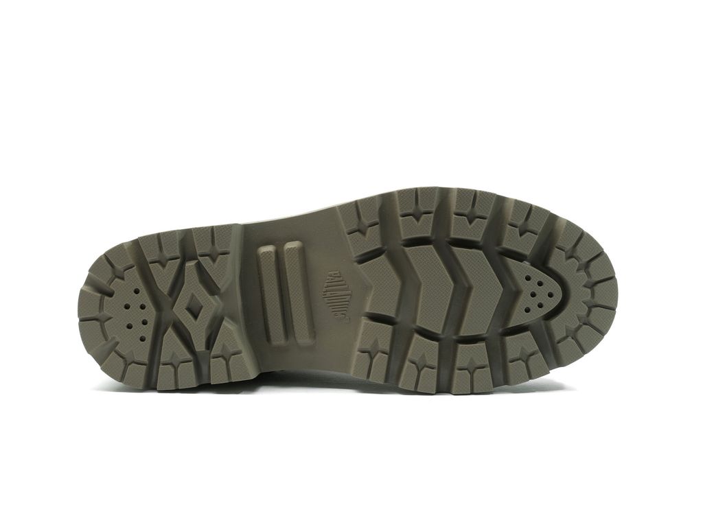 Women Palladium Pallabase Twill Boots Green | OIDG-46257