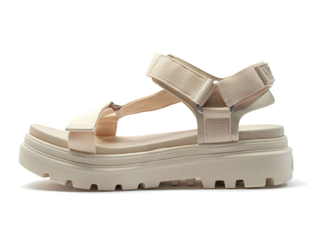 Women Palladium Pallacruise Strap Sandals Brown | SOKV-54870