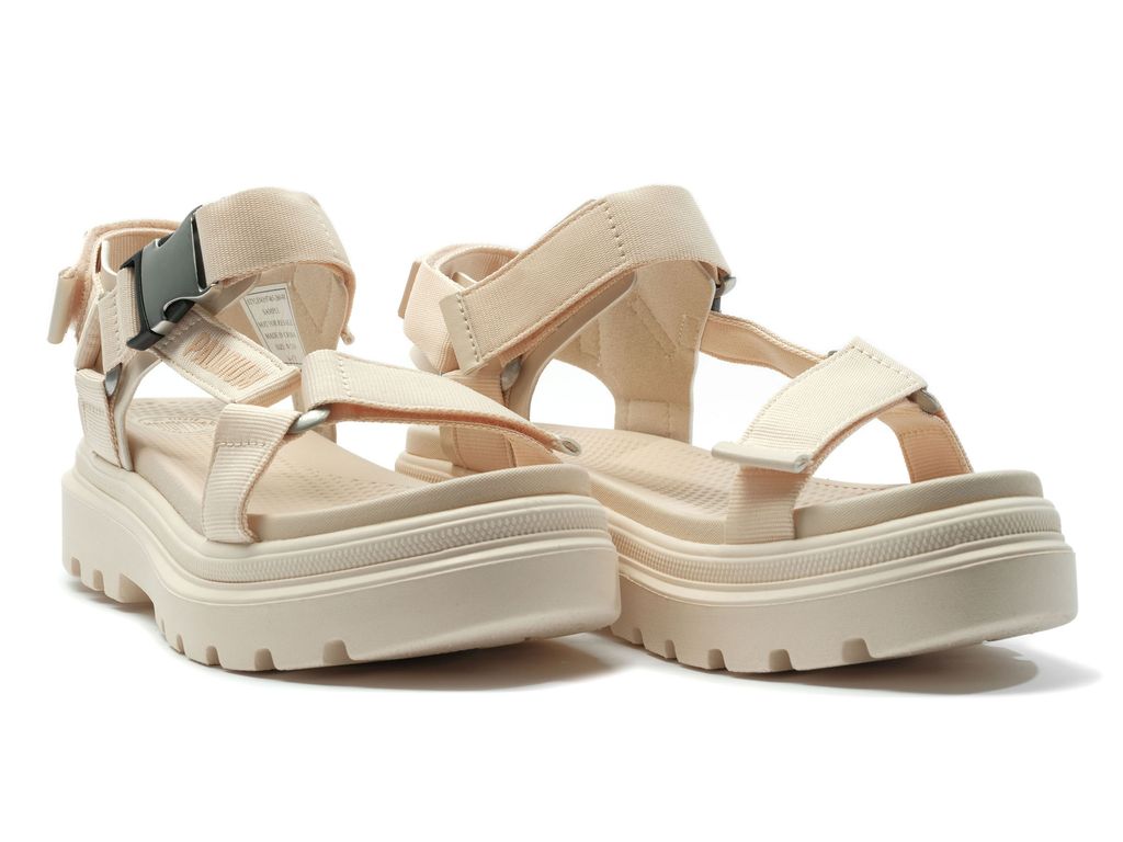 Women Palladium Pallacruise Strap Sandals Brown | SOKV-54870