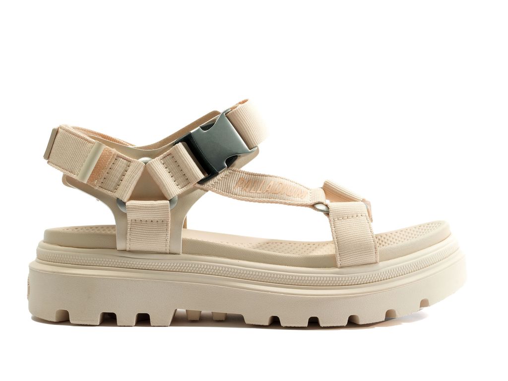 Women Palladium Pallacruise Strap Sandals Brown | SOKV-54870
