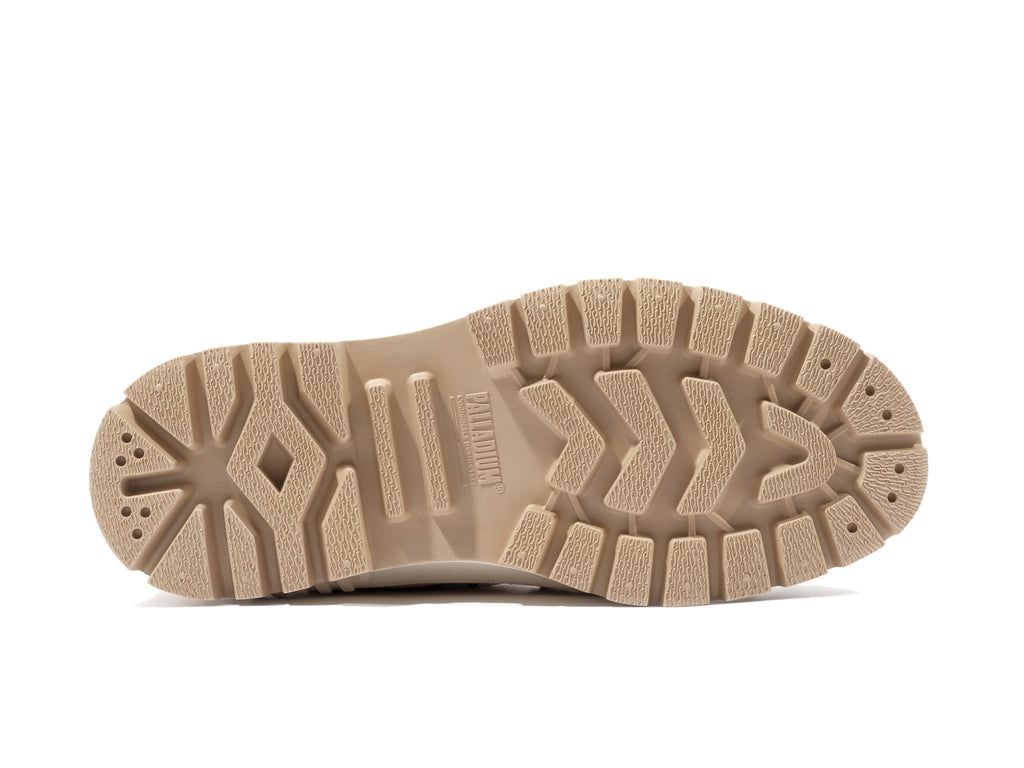 Women Palladium Pallashock Hiver Boots Almond Milk | ZVPR-83567