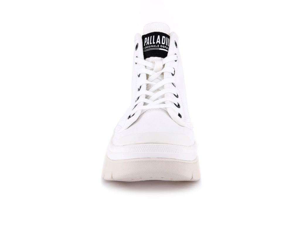 Women Palladium Pallawave Boots White | KFDQ-85692