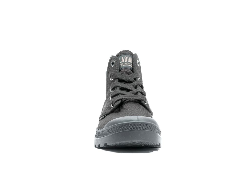 Women Palladium Pampa Hi Boots Black / Black | TQOW-82143