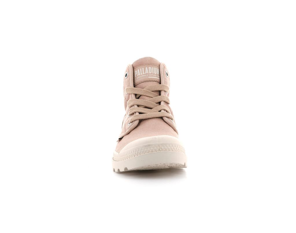 Women Palladium Pampa Hi Boots Rose Dark Red | ZOGF-97258