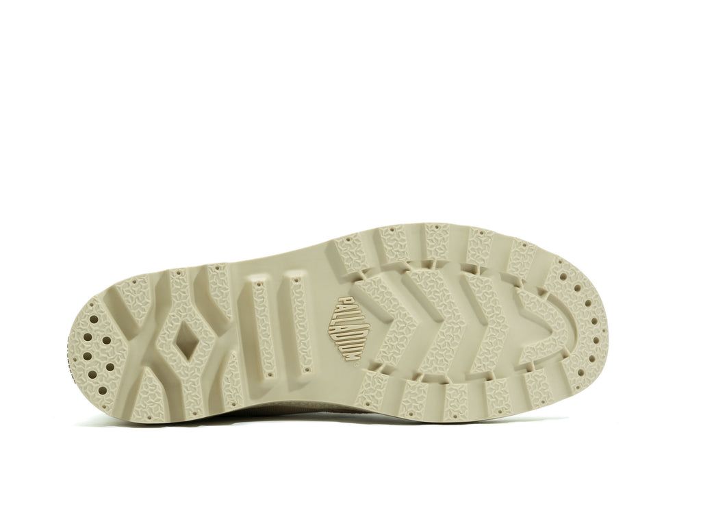 Women Palladium Pampa Hi Boots Sahara/Ecru | TVEH-53276