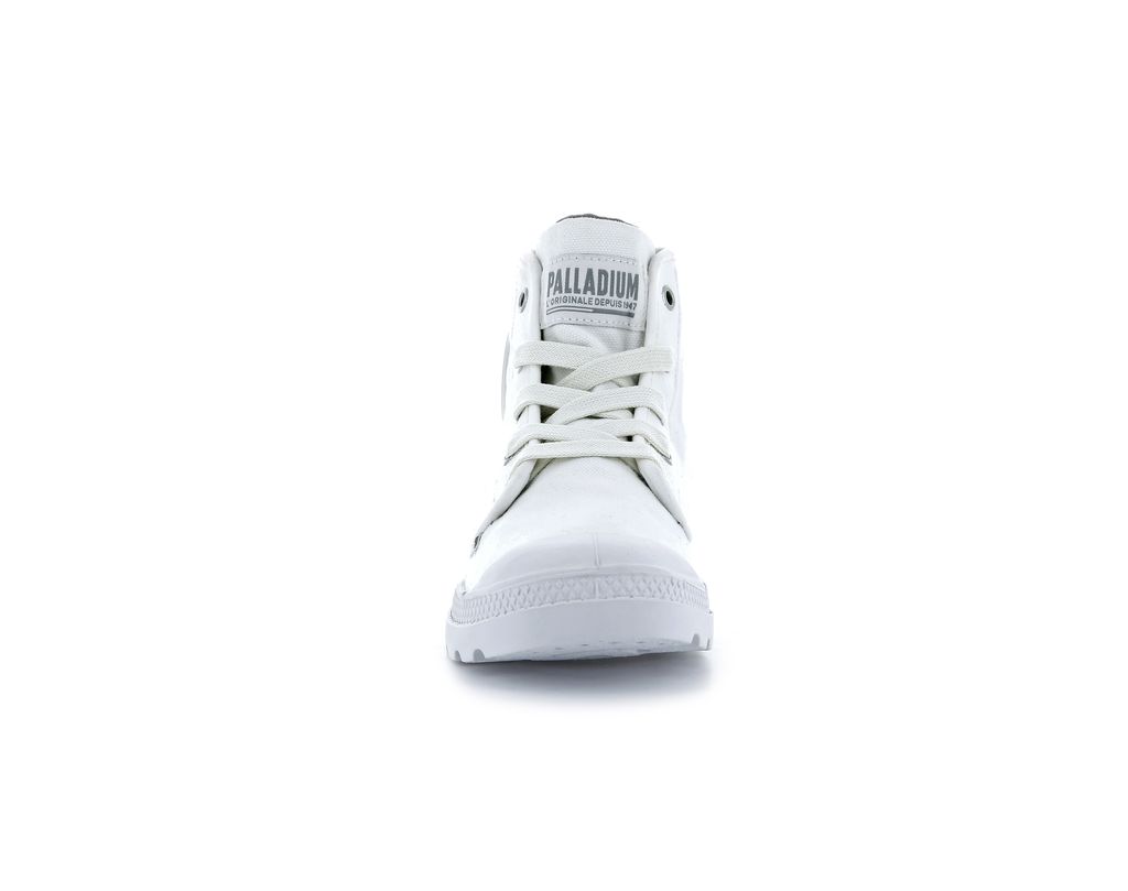 Women Palladium Pampa Hi Boots White | APYH-20731