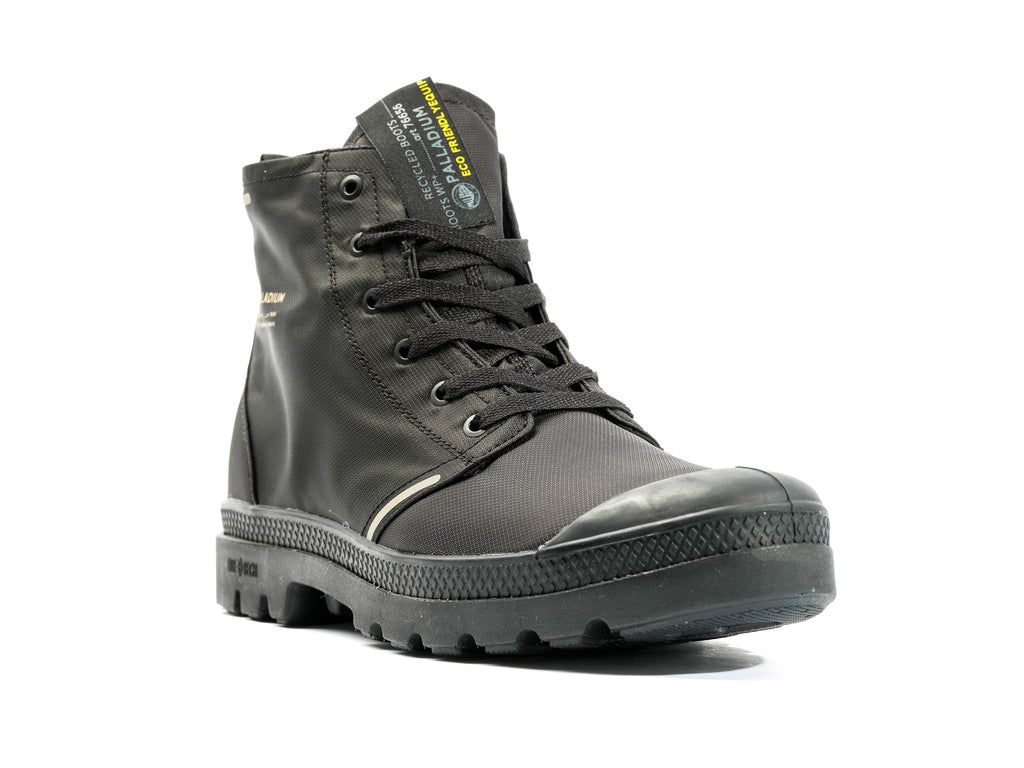 Women Palladium Pampa Lite+ Recycle Wp+ Boots Black / Black | VQNC-54716