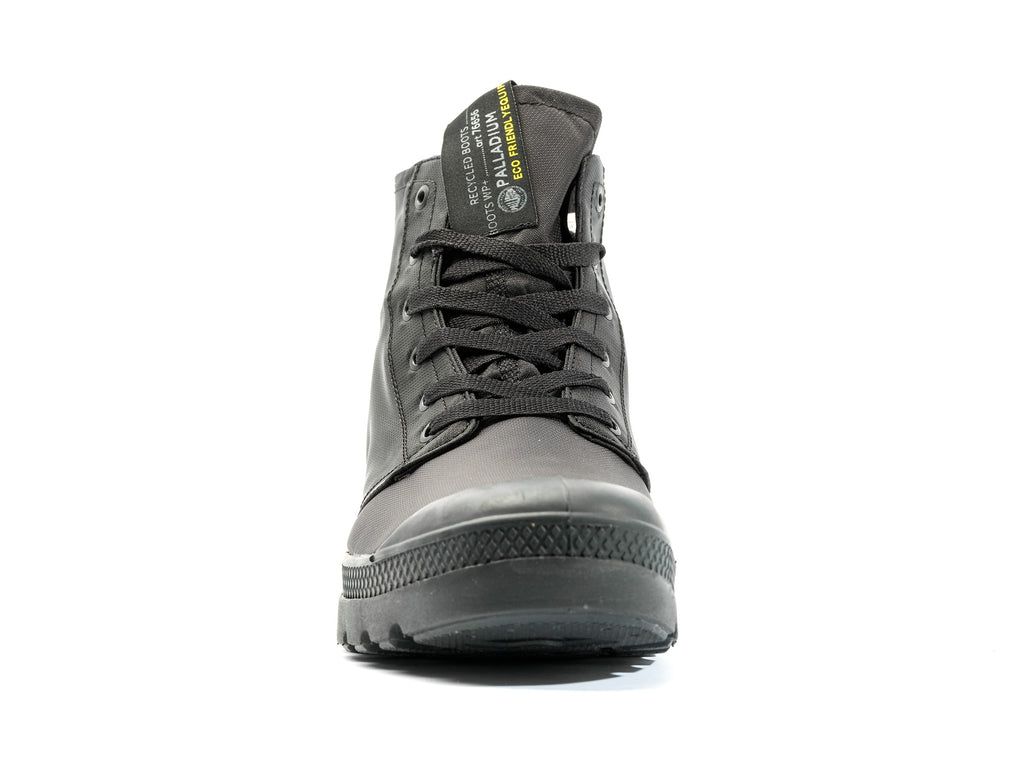 Women Palladium Pampa Lite+ Recycle Wp+ Boots Black / Black | VQNC-54716