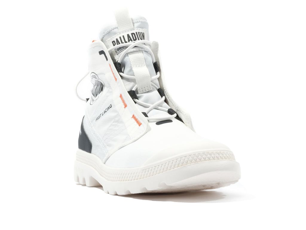 Women Palladium Pampa Travel Lite Rs Boots White / Black | MPQY-26817