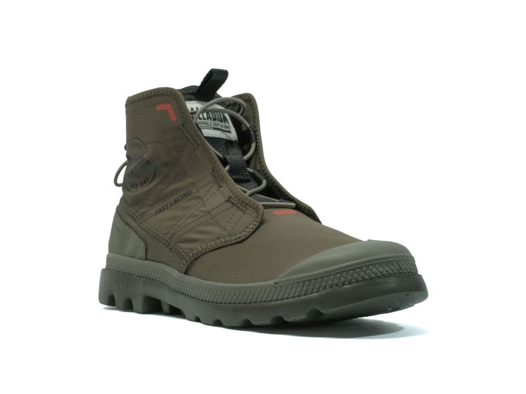 Women Palladium Pampa Travel Lite Rs Boots Olive | GUIP-89706