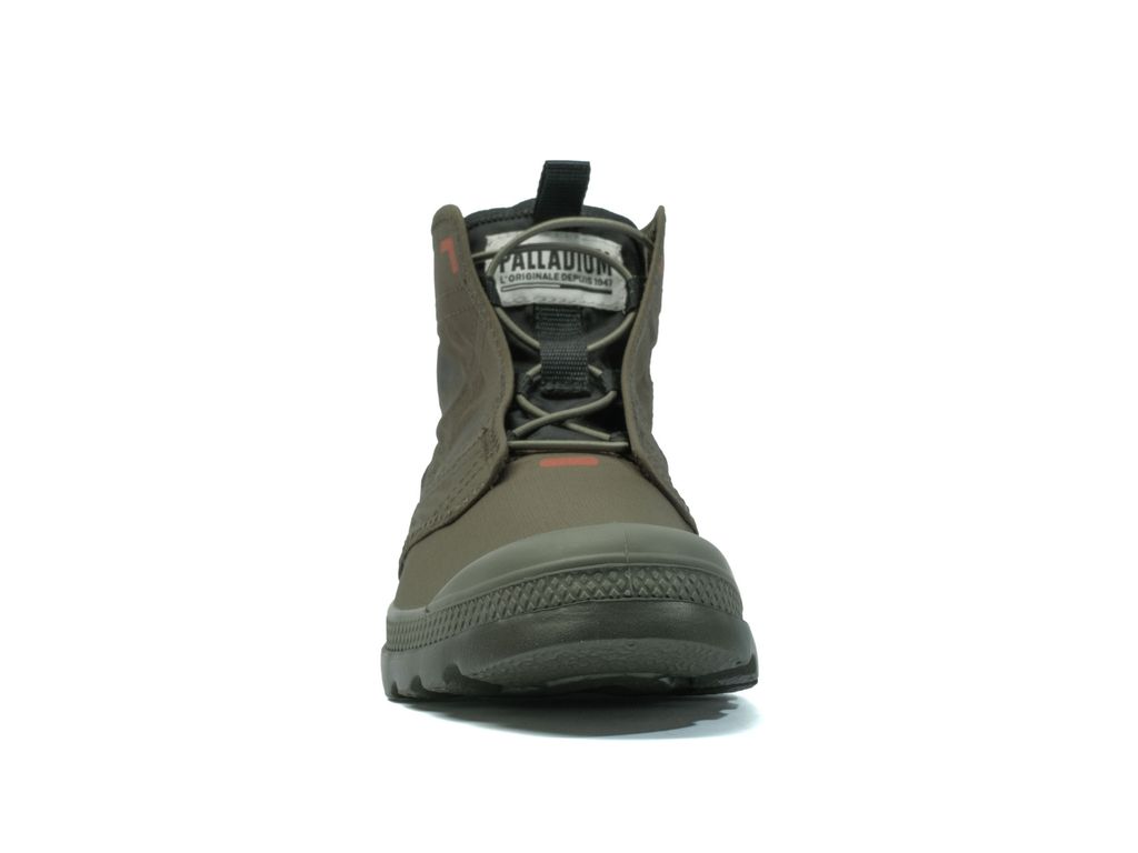 Women Palladium Pampa Travel Lite Rs Boots Olive | GUIP-89706