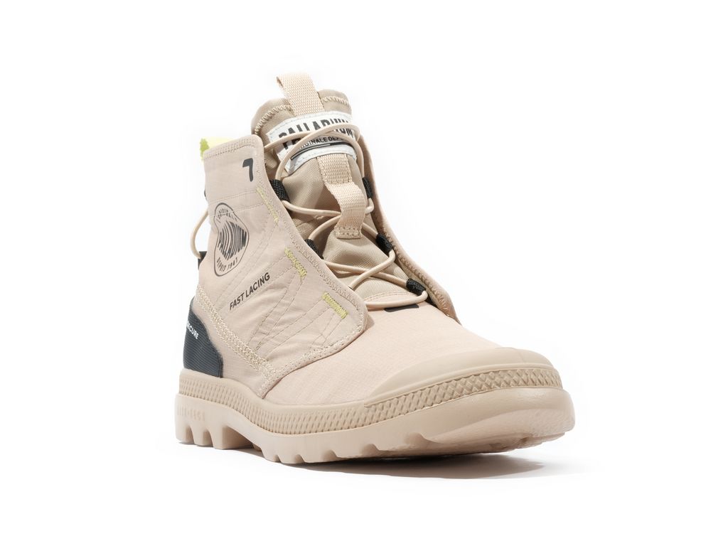 Women Palladium Pampa Travel Lite Rs Boots Desert | XDVO-03867