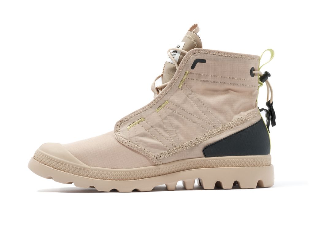 Women Palladium Pampa Travel Lite Rs Boots Desert | XDVO-03867