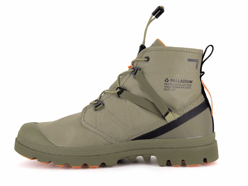 Women Palladium Pampa Travel Lite+ Waterproof Boots Dune | PIDK-83260