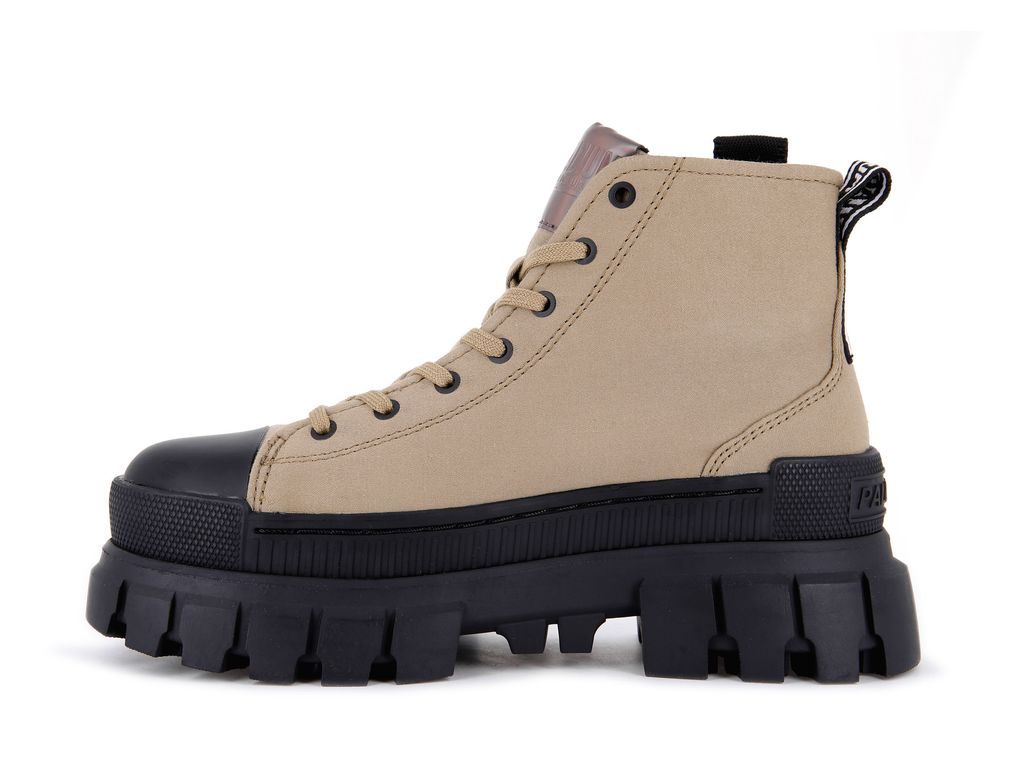 Women Palladium Revolt Hi Tx Boots Olive | HRCW-17396