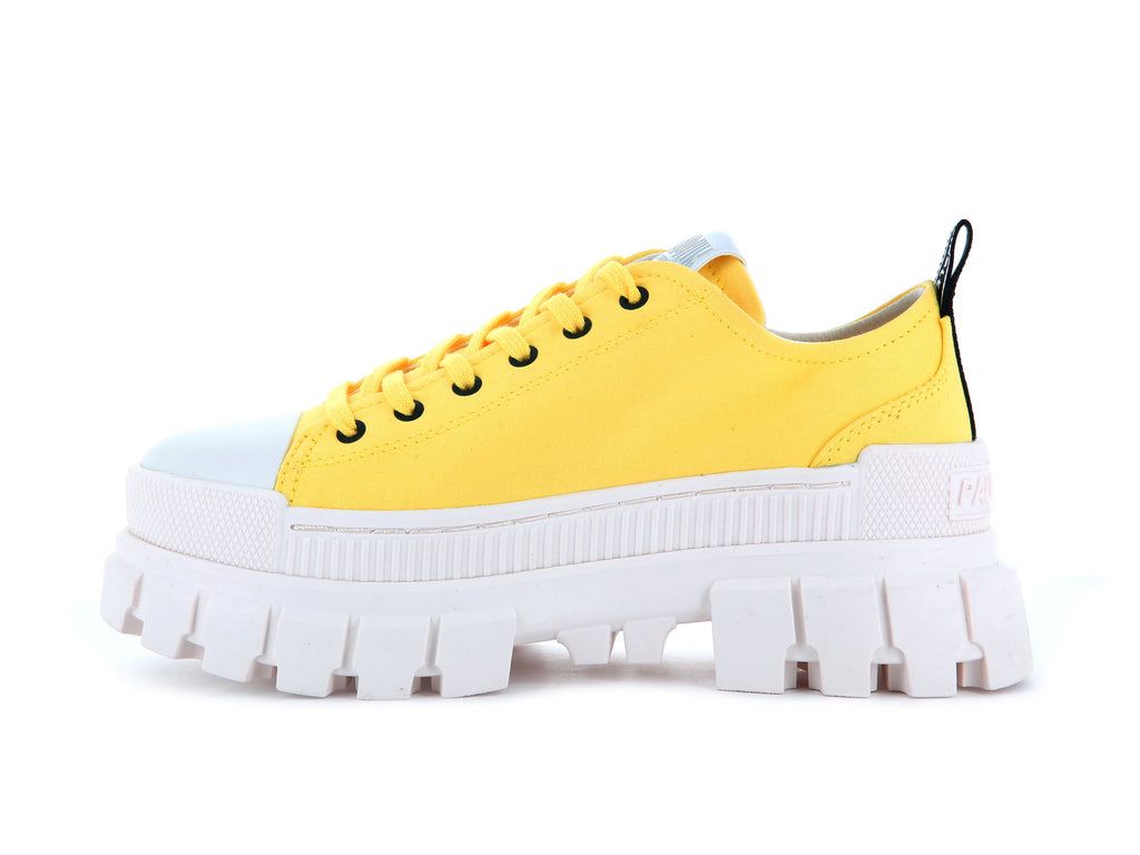 Women Palladium Revolt Lo Tx Sneakers Aurora | KVMO-40198