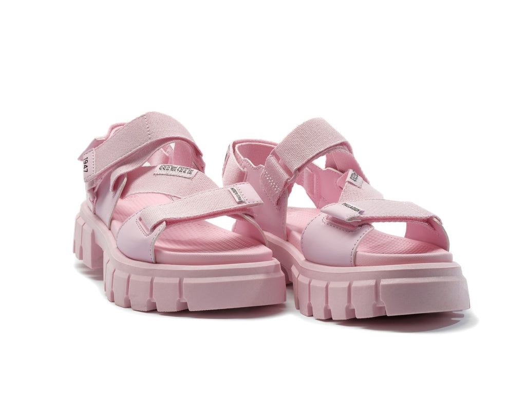 Women Palladium Revolt Sandal Mono Sandals Pink | YWAC-72439