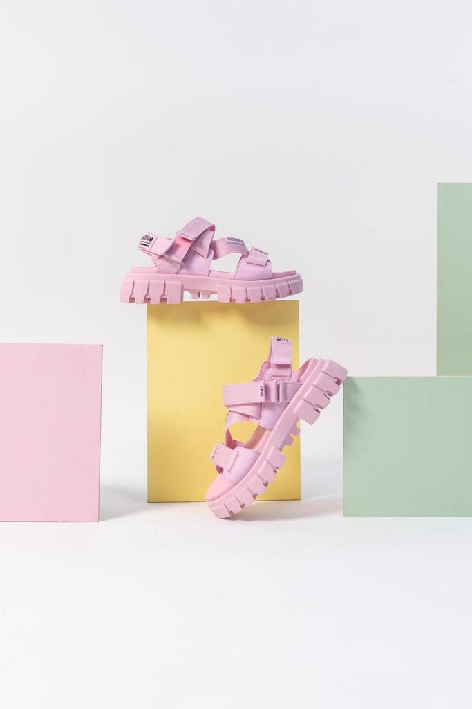 Women Palladium Revolt Sandal Mono Sandals Pink | YWAC-72439