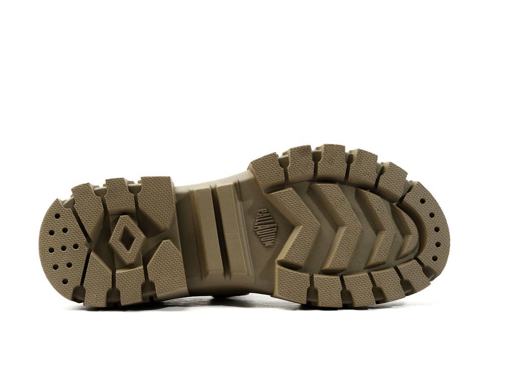 Women Palladium Revolt Sandal Mono Sandals Green | IYSQ-01259