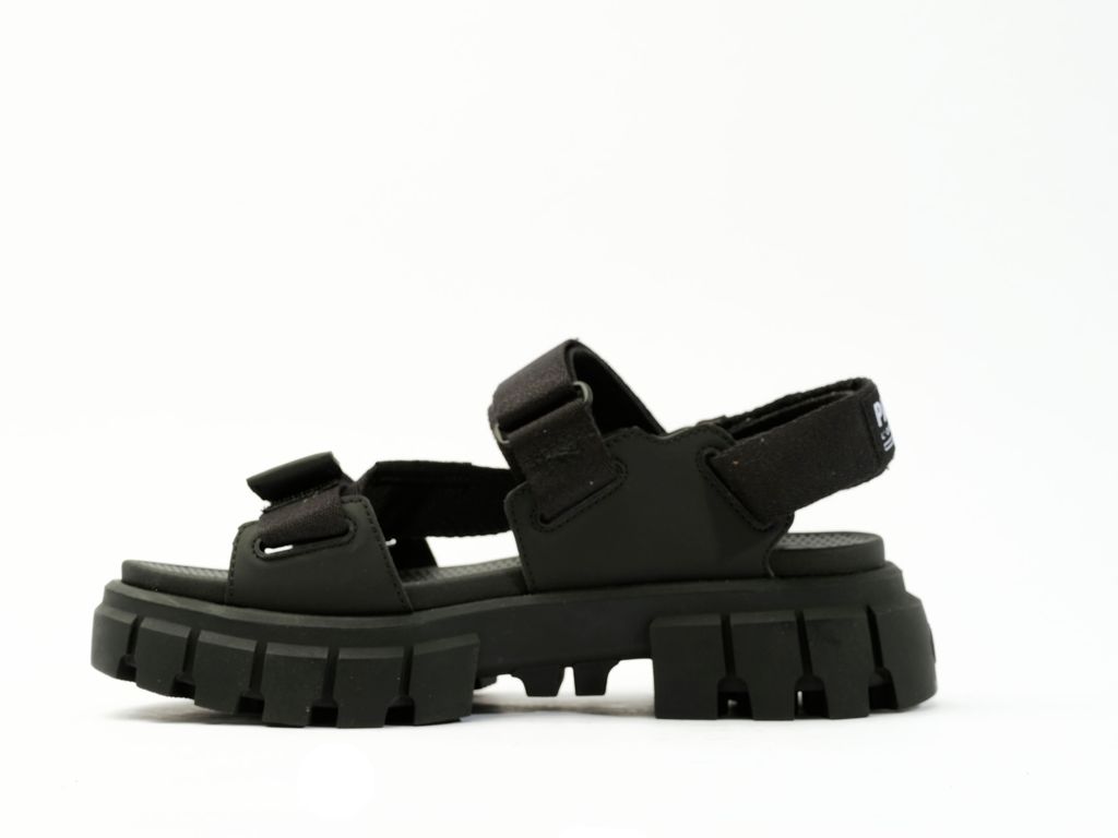 Women Palladium Revolt Sandal Mono Sandals Black | HOXK-32901