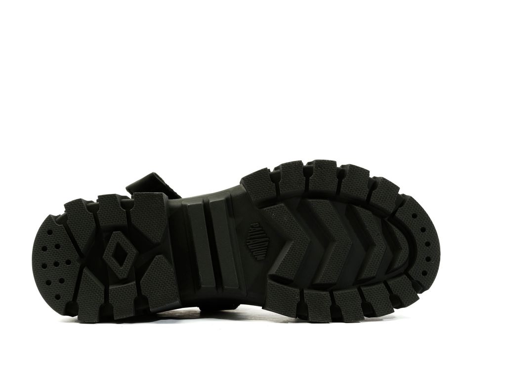 Women Palladium Revolt Sandal Mono Sandals Black | HOXK-32901
