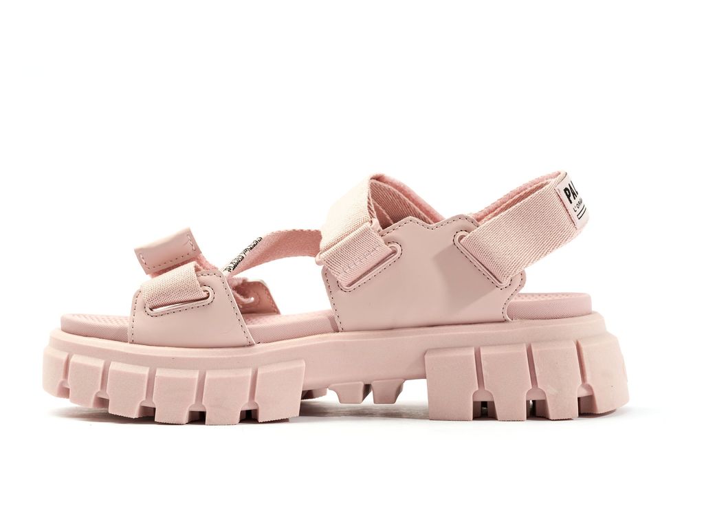Women Palladium Revolt Sandal Mono Sandals Rose | HNLG-89130