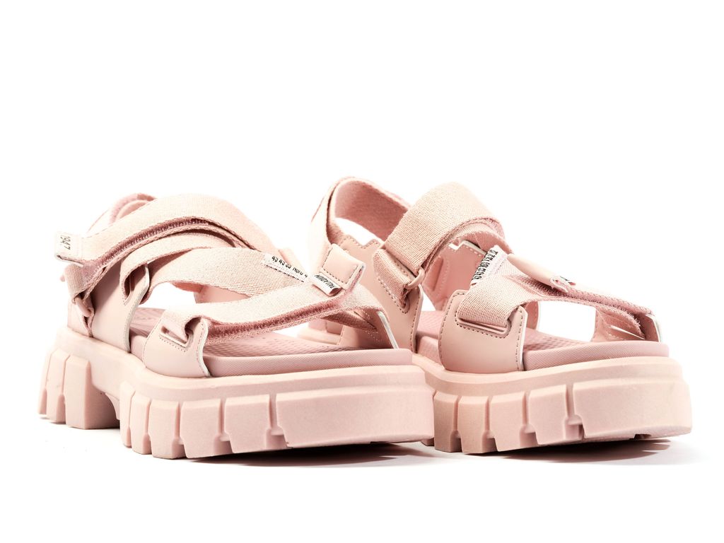 Women Palladium Revolt Sandal Mono Sandals Rose | HNLG-89130