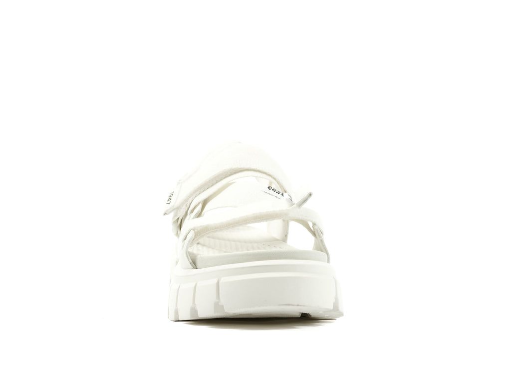 Women Palladium Revolt Sandal Mono Sandals White | FCLN-65014