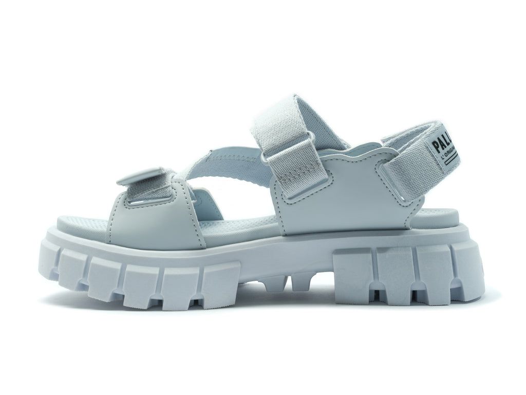 Women Palladium Revolt Sandal Mono Sandals Blue | EHRO-35084