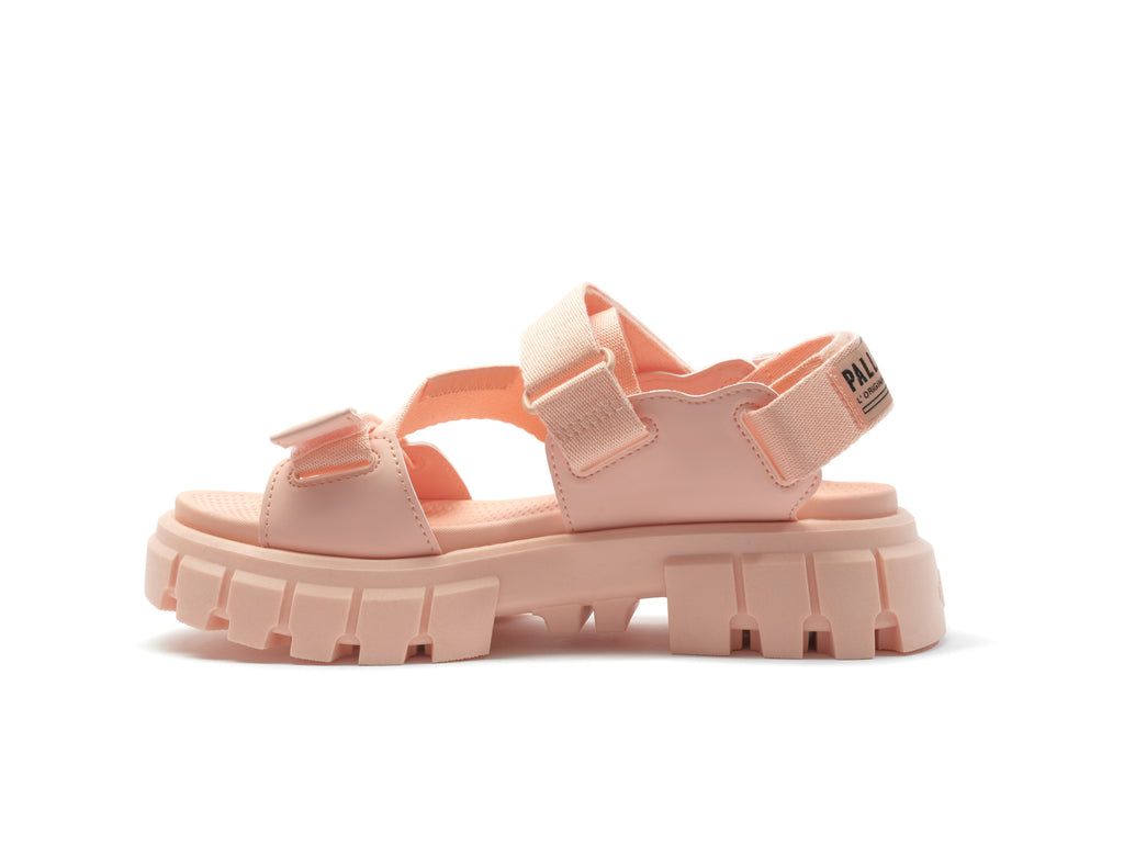 Women Palladium Revolt Sandal Mono Sandals Coral | DMEW-90287