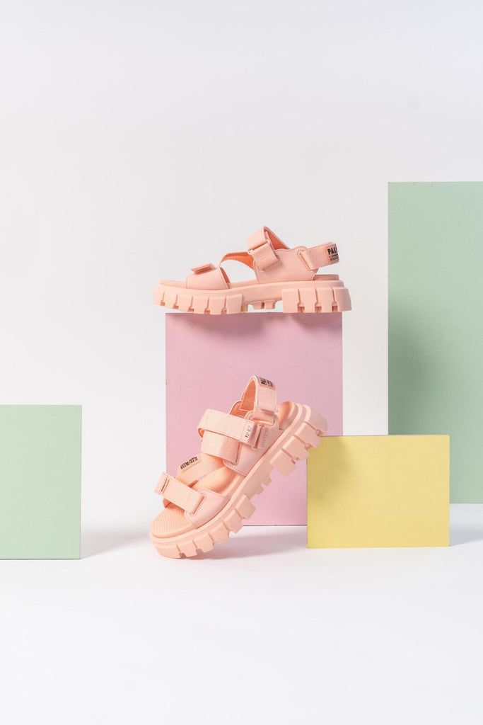 Women Palladium Revolt Sandal Mono Sandals Coral | DMEW-90287
